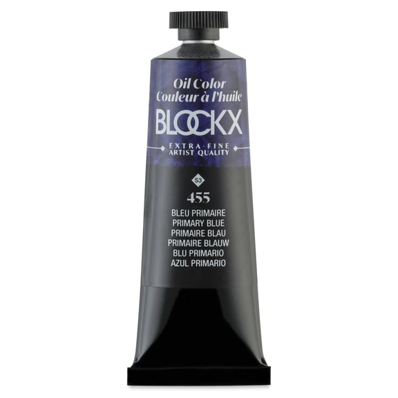 Blockx Artist Oil Color - Primary Blue, 35 ml tube