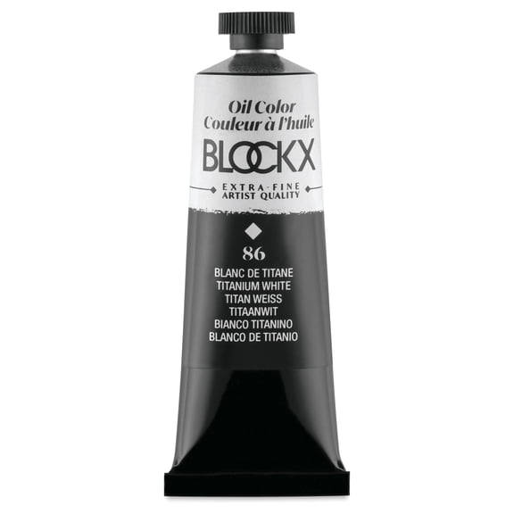 Blockx Artist Oil Color - Titanium White, 35 ml tube
