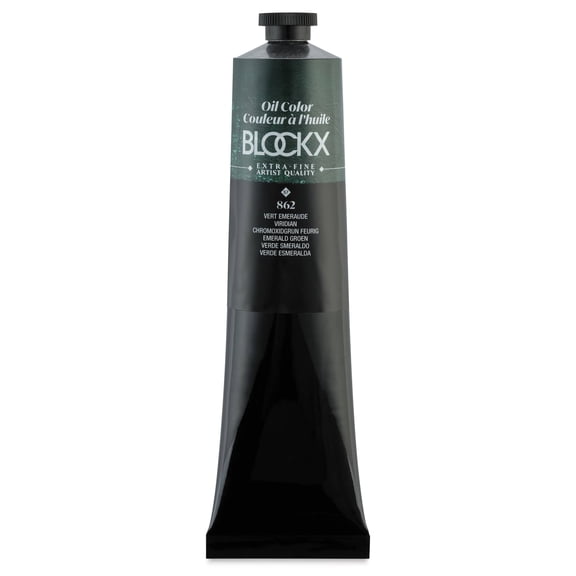 Blockx Artist Oil Color - Viridian, 200 ml tube