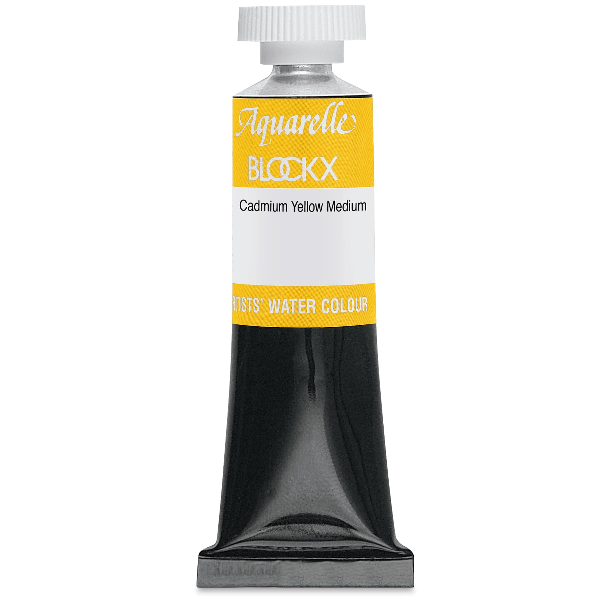 Blockx Artists' Watercolor - Cadmium Yellow Medium, 15 ml tube