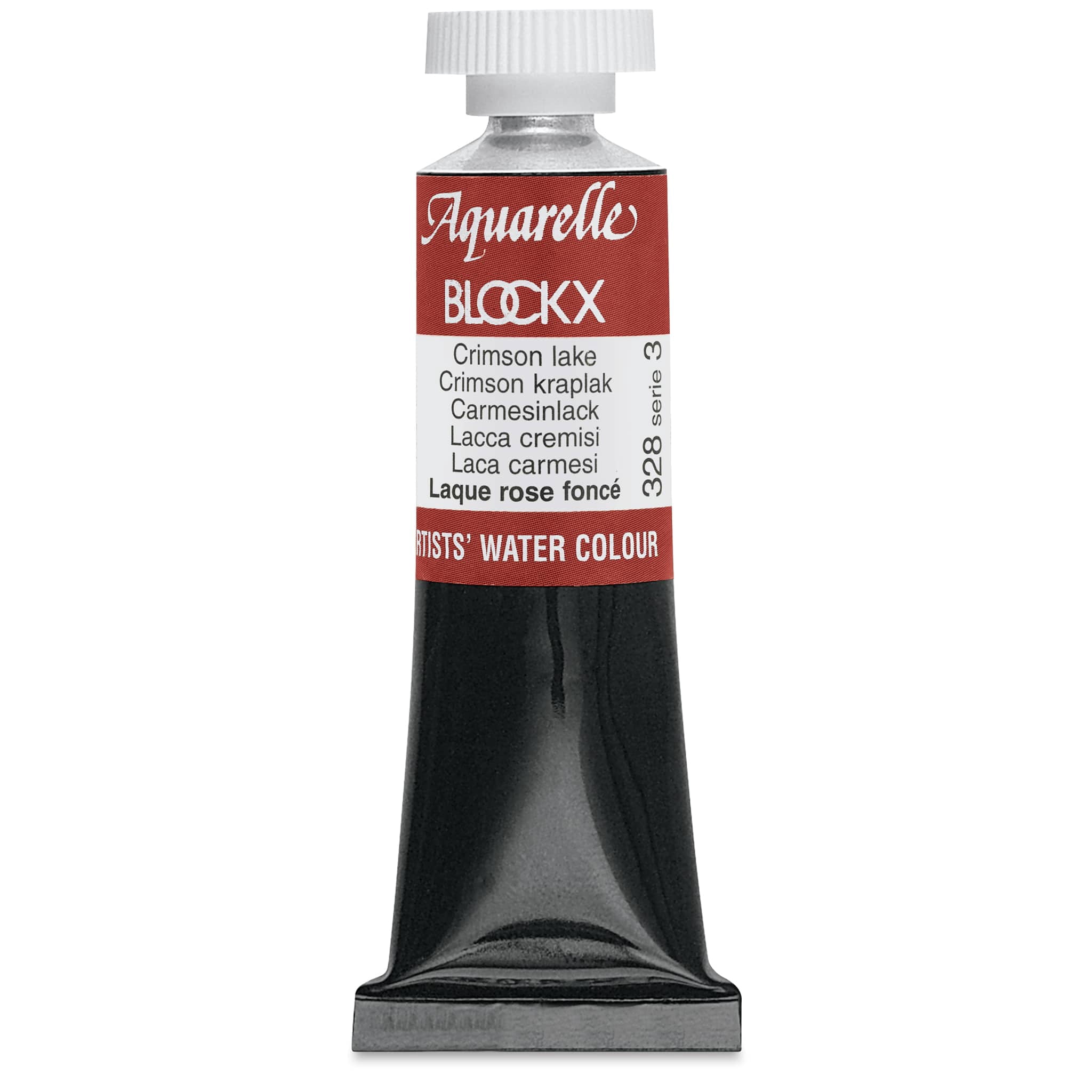 Blockx Artists' Watercolor - Crimson Lake, 15 ml Tube