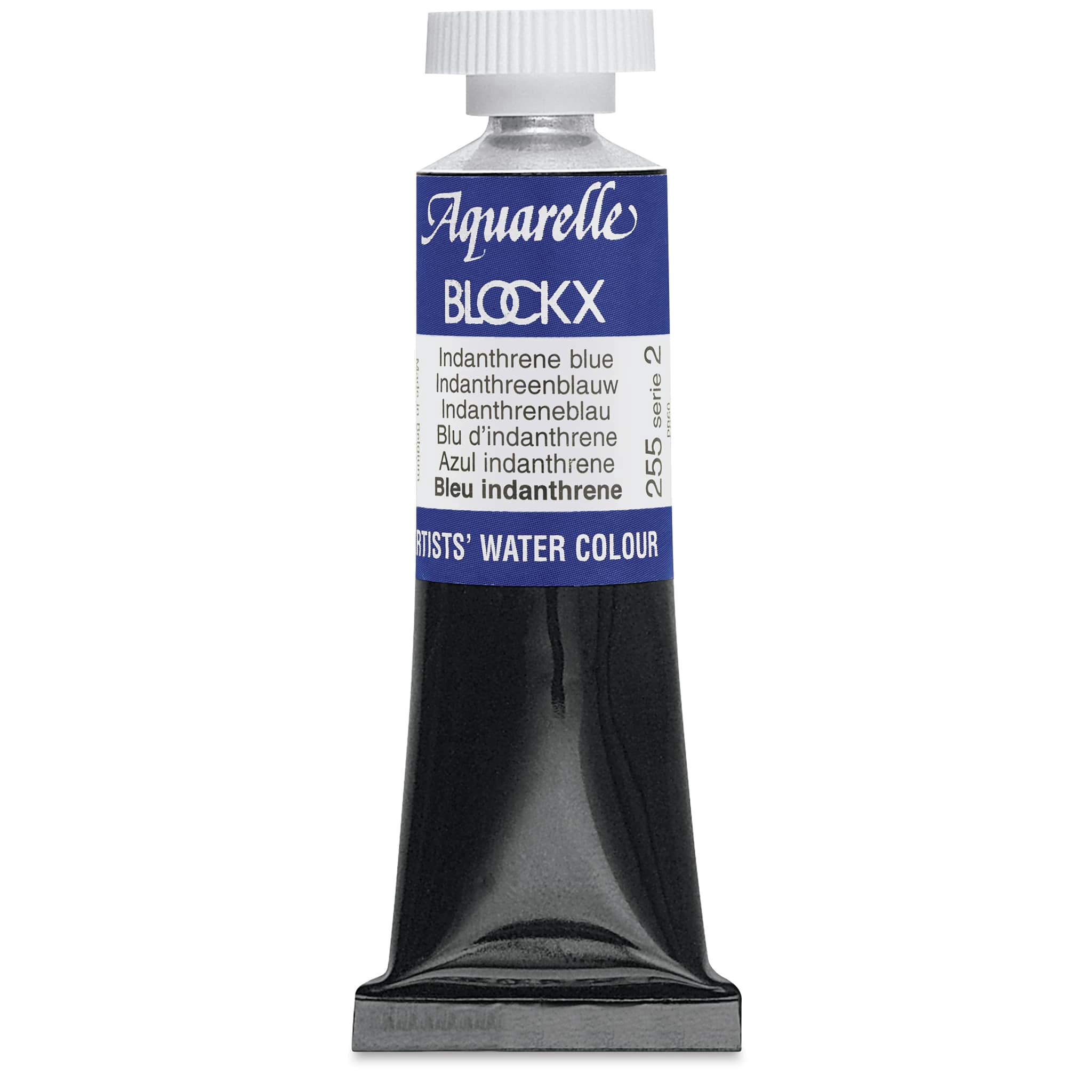 Blockx Artists' Watercolor - Indanthrene Blue, 15 ml Tube