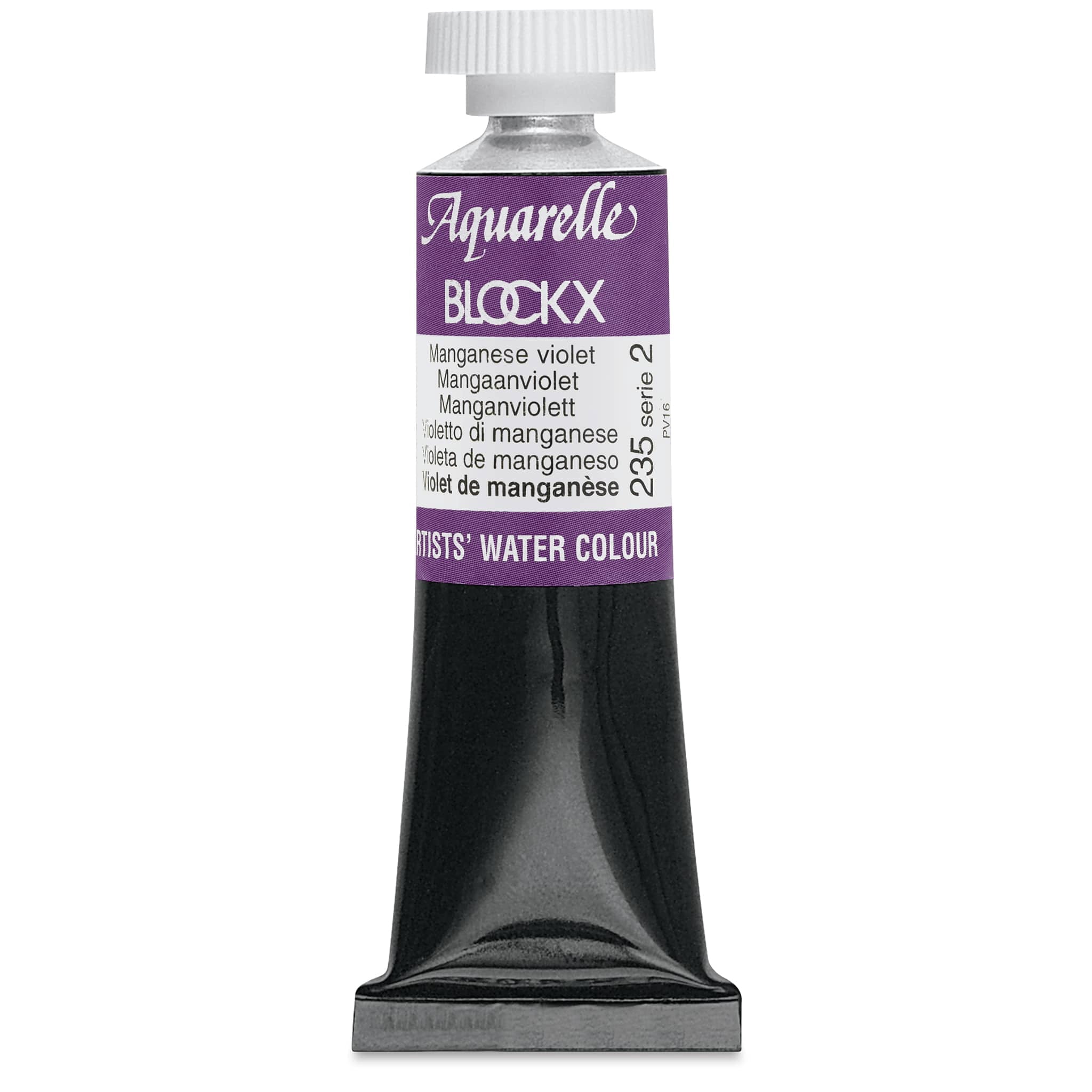 Blockx Artists' Watercolor - Manganese Violet, 15 ml Tube