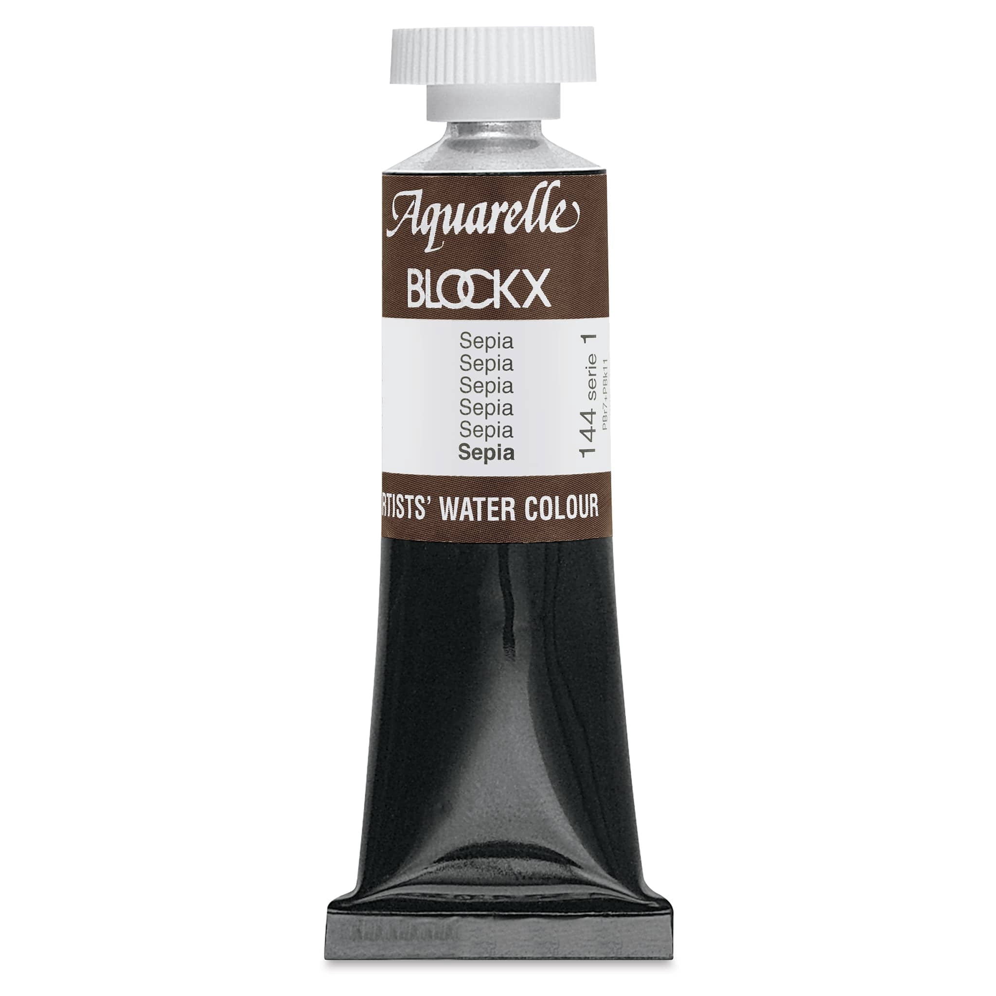 Blockx Artists' Watercolor - Sepia, 15 ml tube
