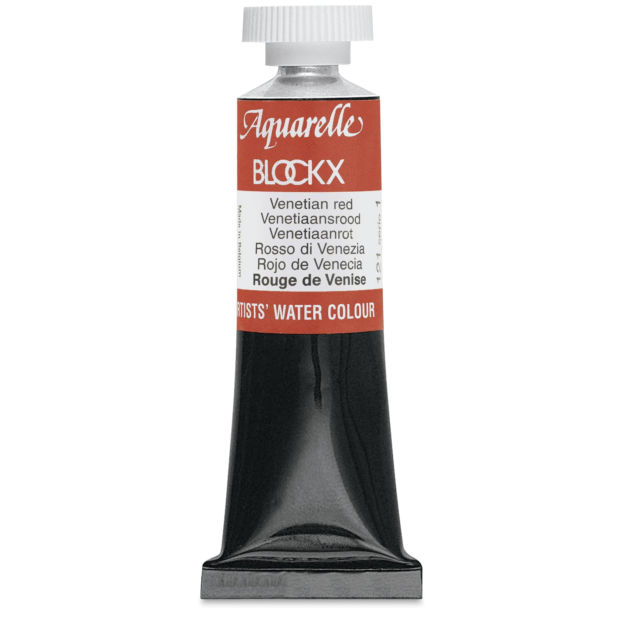 Blockx Artists' Watercolor - Venetian Red, 15 ml tube