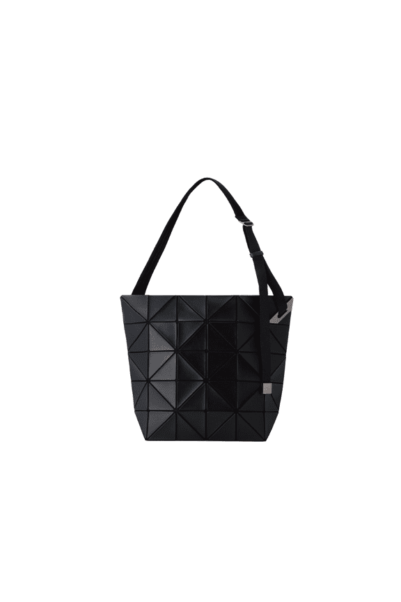 Blocky Series Sculptural Three-Dimensional Shoulder Bag Triangular Panels Adjustable Strap
