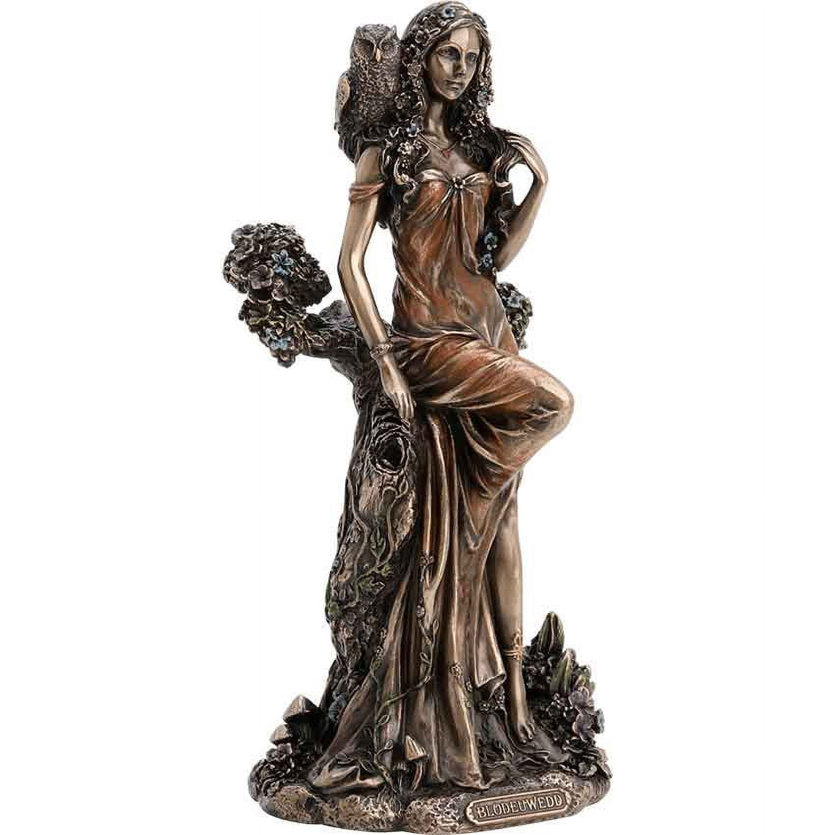 Blodeuwedd Celtic Goddess Statue by Medieval Collectibles - Walmart.com