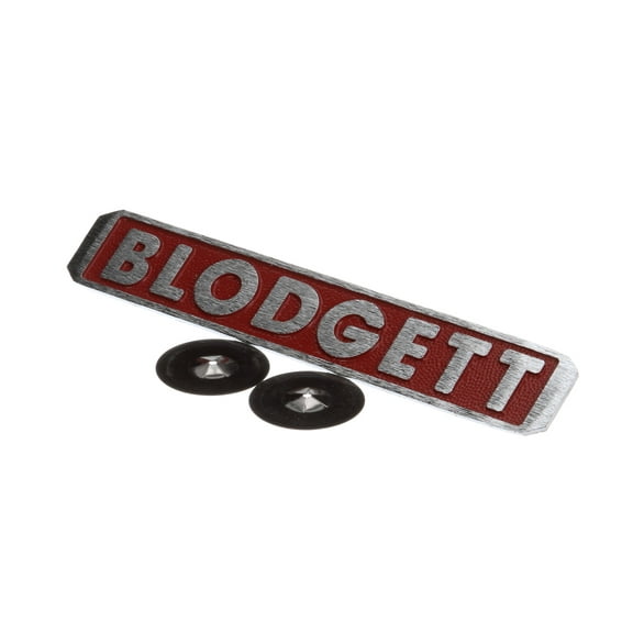 Blodgett 90086 Nameplate Lit #163