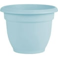 thumbnail image 1 of Bloem 1'' x 1'' x 6'' Round Misty Blue Plastic Plant Pots with Self Watering Feature (10 Count), 1 of 1