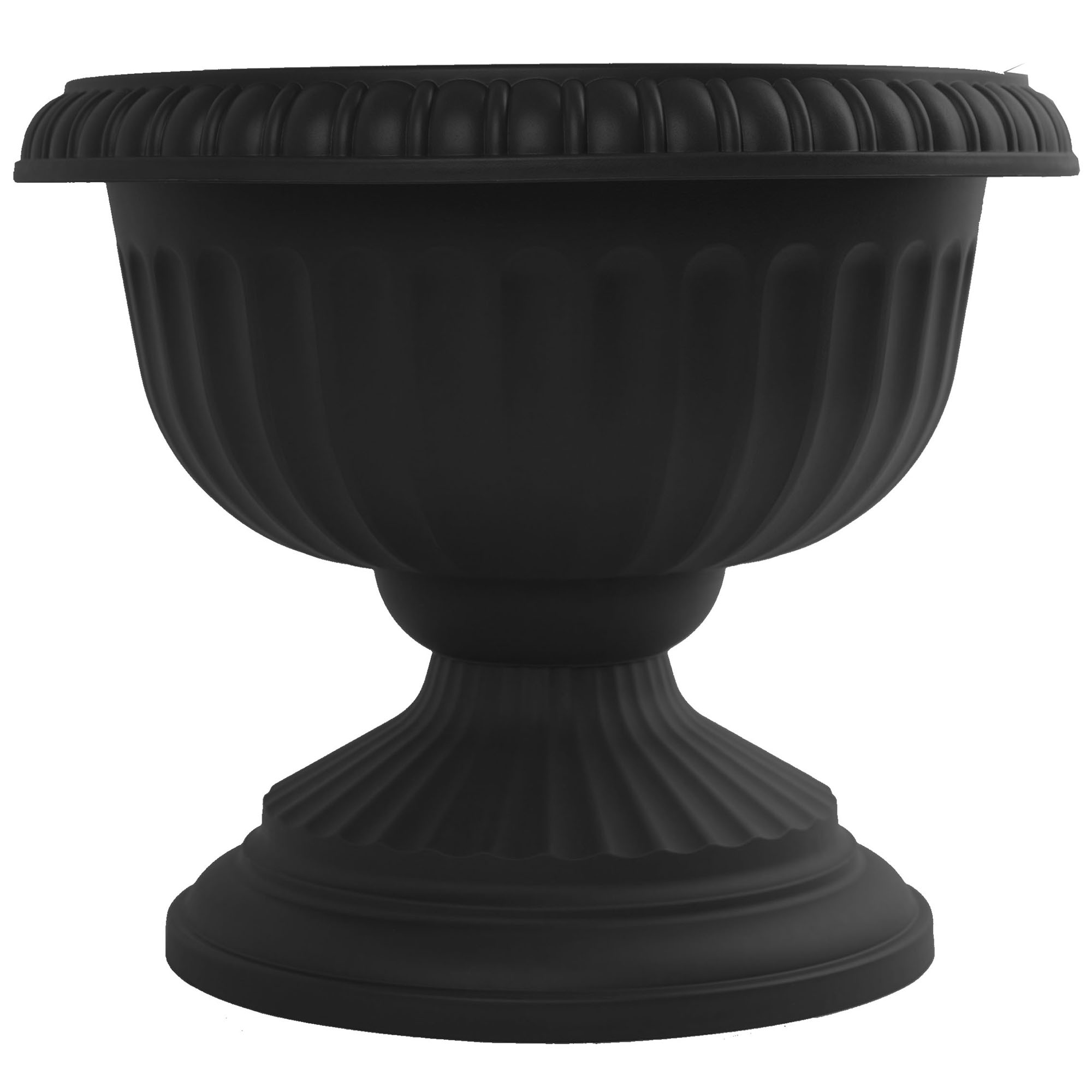 Bloem Grecian Urn Planter 12 inch Black, Size: 10.5