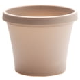 thumbnail image 1 of Bloem Terra Pot Planter: 12" - Pebble Stone Beige - Durable Resin Pot, for Indoor and Outdoor Use, Gardening, 3.5 Gallon Capacity, Saucer Sold Separately, 1 of 6