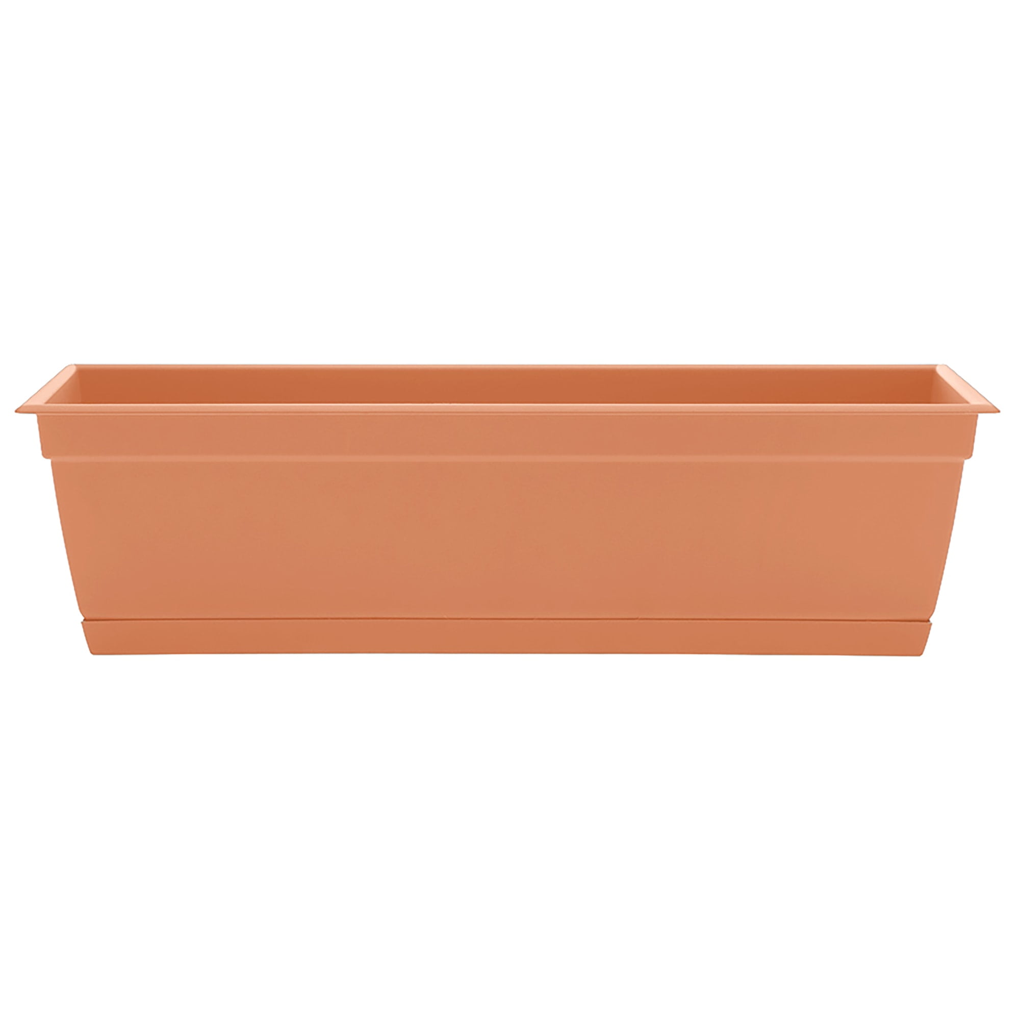 Coral Recycled Plastic 24" Window Box Planter