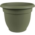thumbnail image 1 of Bloem 6-in Ariana Self Watering Plastic Planter - Living Green, 1 of 7