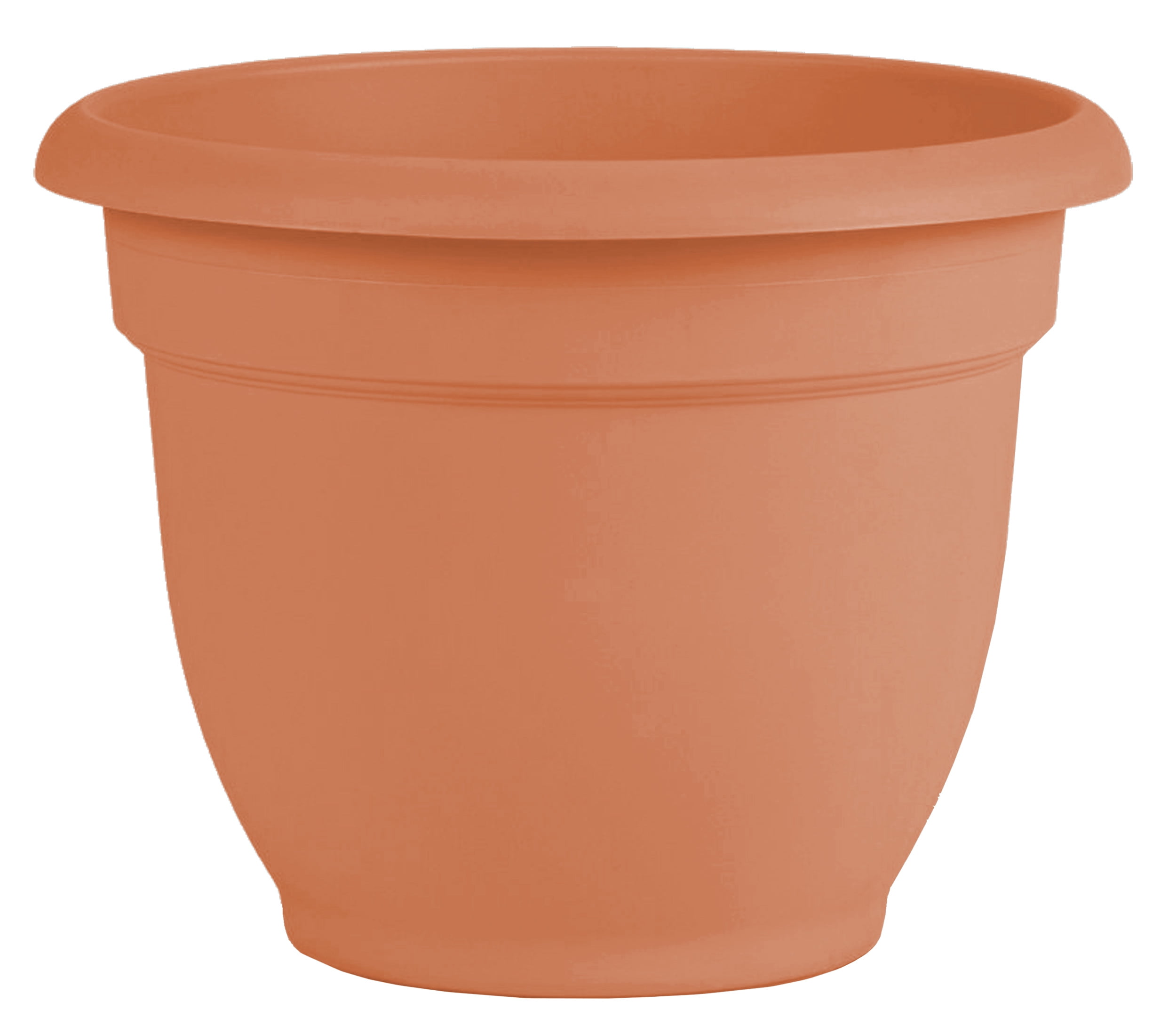 Ariana Petite Muted Terra Cotta Self-Watering Round Planter