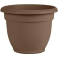 thumbnail image 1 of Bloem 8-in Ariana Self Watering Plastic Planter - Chocolate Brown, 1 of 8