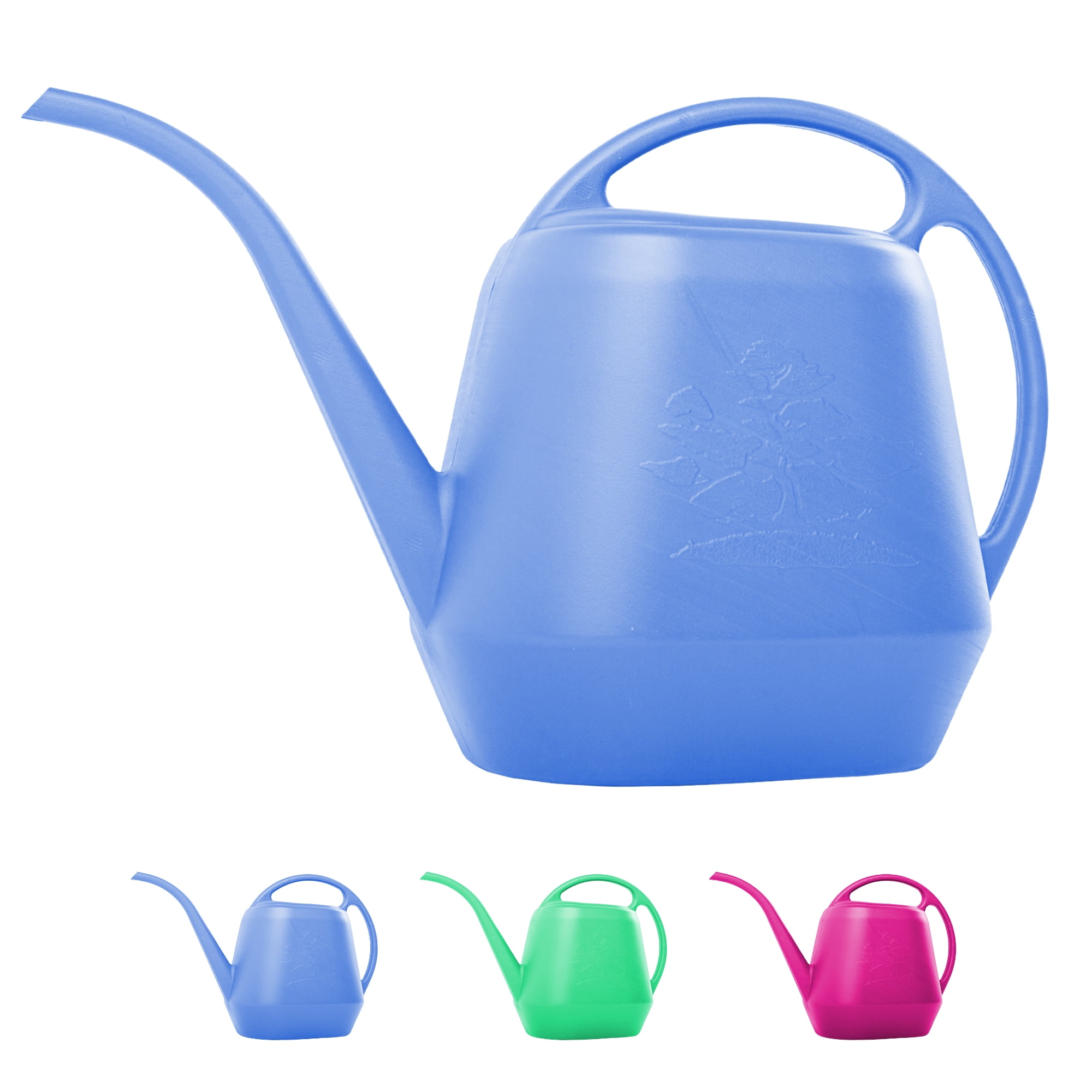 Walmart discounts of Bloem Aqua Rite 1.1 Gallon (144 Fl Oz) Peri-Blue Resin Watering Can for Indoor and Outdoor Use
