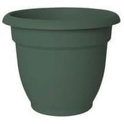 Bloem Ariana Planter, Plastic, Self-Watering, Bell Shape, Living Green, 12-In.   Residential Use, Standard Application