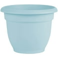 thumbnail image 1 of Bloem Ariana Pot Planter: 20" - Misty Blue - Durable Resin Pot, For Indoor and Outdoor Use, Gardening, Self Watering Disk Included, 11 Gallon Capacity, 1 of 5