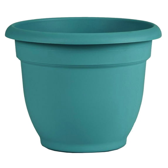 Bloem Ariana Self Watering Plastic Planter 6" Bermuda Teal Green
