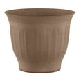 thumbnail image 1 of Bloem Colonnade Wood Resin Planter 16" Dark Earth Brown, 1 of 6