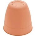 thumbnail image 1 of Bloem Dayton 16” x 16” x 14.5” Round Coral Plastic Planter with Removable Saucer, 1 of 7