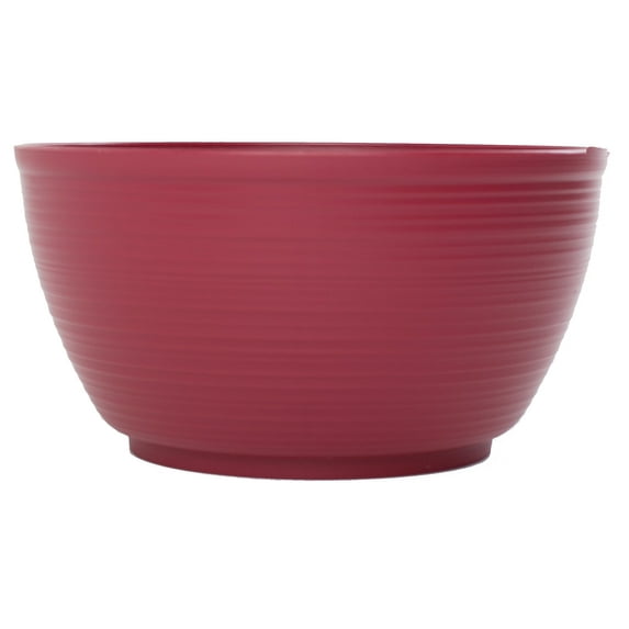 Bloem Dura Cotta Plant Bowl Planter 12" Union Red