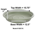 thumbnail image 1 of Bloem Dura Cotta Plant Saucer Tray 16" Living Green, 1 of 7