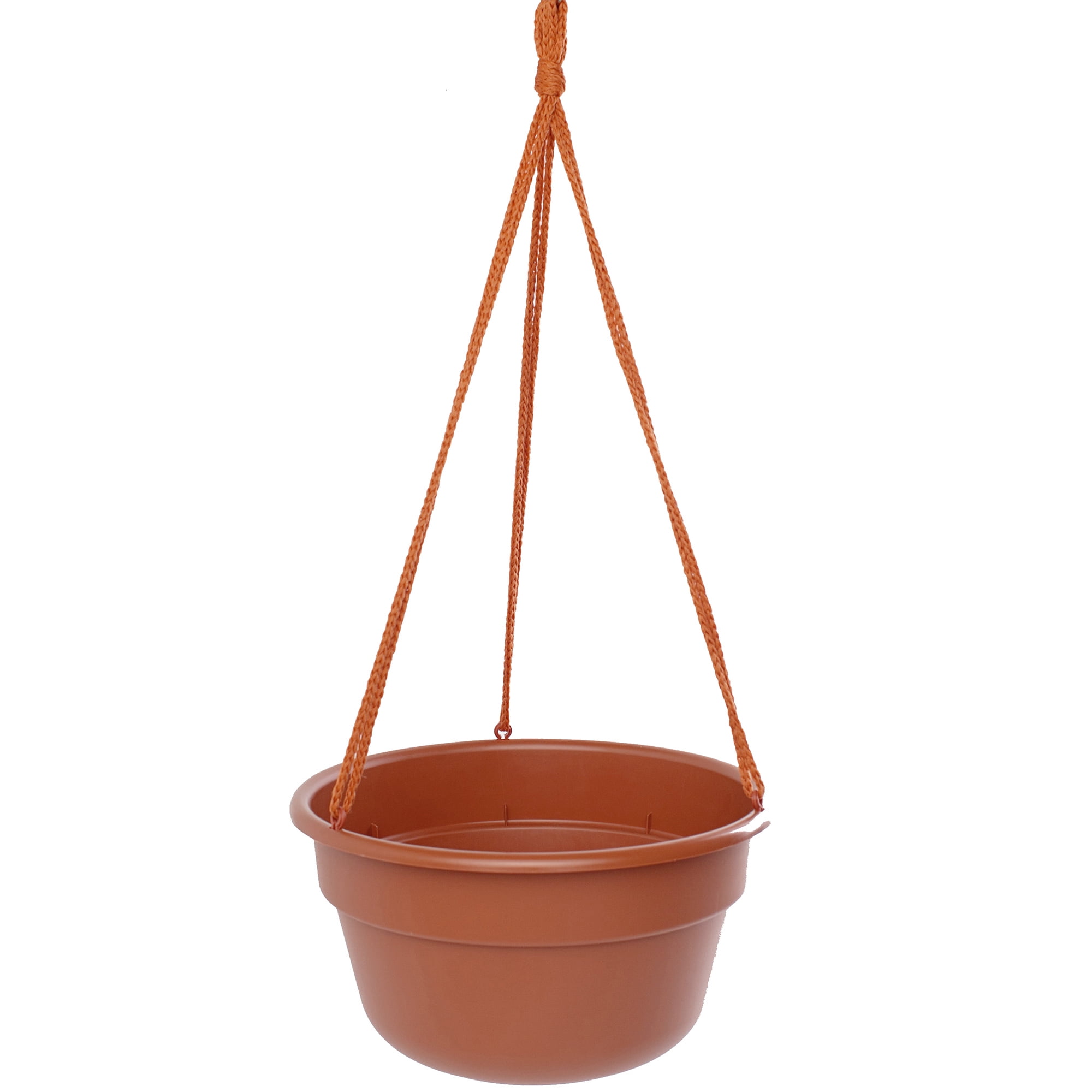 Bloem 12" Dura Cotta Self-Watering Hanging Planter in Terra Cotta