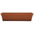 thumbnail image 1 of Bloem Dura Cotta Window Box Planter - Weatherproof Resin, Removable Tray - 30", Terra Cotta, 1 of 9