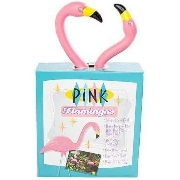 Bloem Pink Flamingo Plant Planter - Garden Decor - 2 Count, Pink, Pack of 6 Residential Use, Standard Application