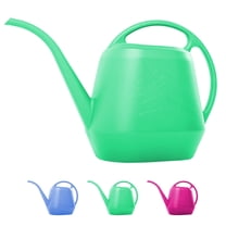Bloem Aqua Rite 1.1 Gallon (144 Fl Oz) Mint Green Resin Watering Can for Indoor and Outdoor Use