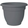thumbnail image 1 of Bloem Llc Ap12908 13" Charcoal Ariana Self Watering Planter, 1 of 2