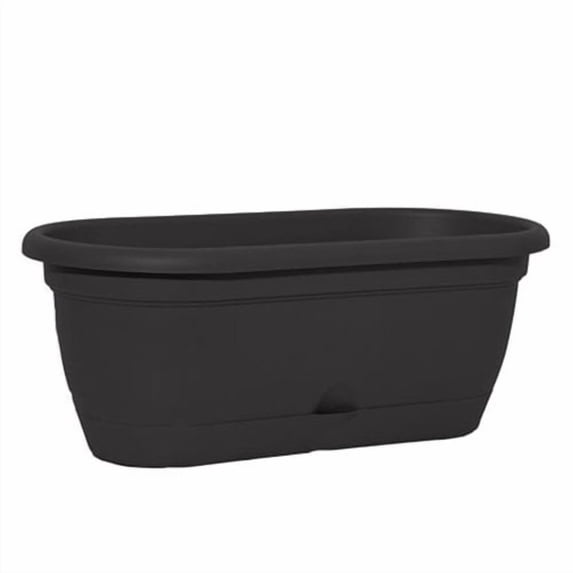 Bloem Lucca Self-Watering Plastic Window Box Planter (Set of 6)