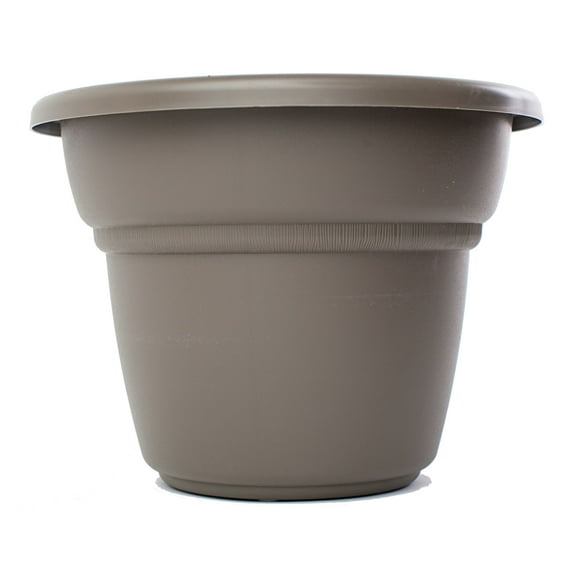 Bloem Milano Planter 14" Peppercorn