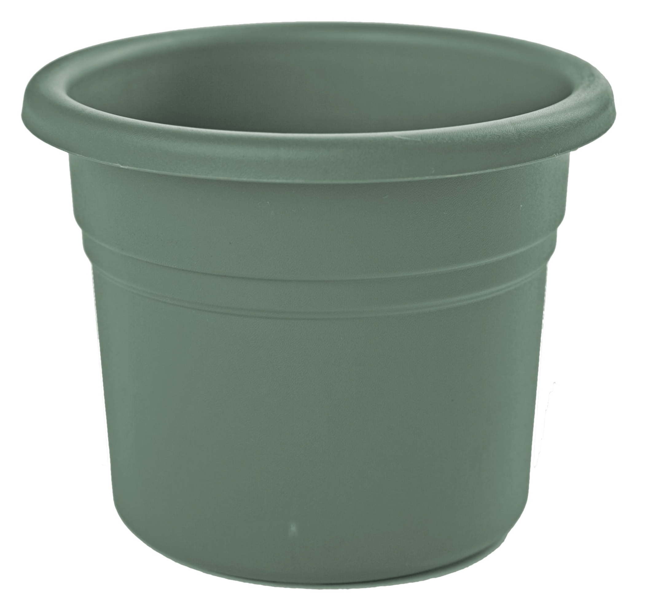 Bloem Posy 16" Round Plastic Planter, UV-Resistant Indoor/Outdoor Pot, Basil