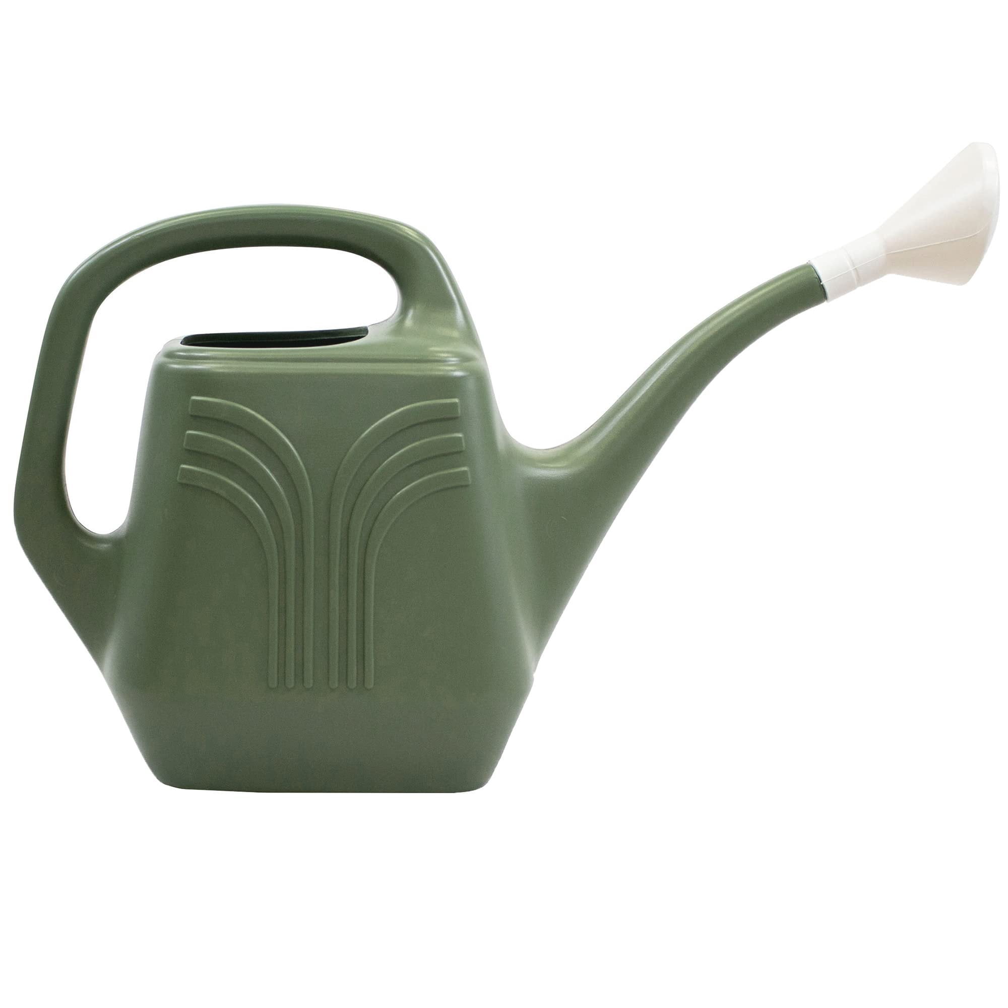 Bloem Promo Watering Can - Resin, Removable Nozzle - 2 Gal, Green — Garden & Landscape Use, Standard Connection