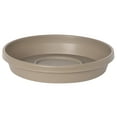 thumbnail image 1 of Bloem Terra Plant Saucer Tray 20 x 3.5 Plastic Round Pebble Stone Beige, 1 of 7