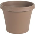 thumbnail image 1 of Bloem Terra Pot Planter - 6" - Chocolate, 1 of 3