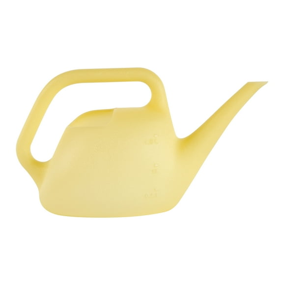 Bloem Translucent Plastic Watering Can: .4 Gallon (1.5 Liter), Indoor/Outdoor, Goldfinch