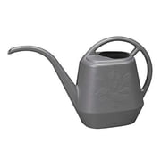 Bloem Watering Can Aqua Rite 1/2 Gal. (56 oz) Charcoal