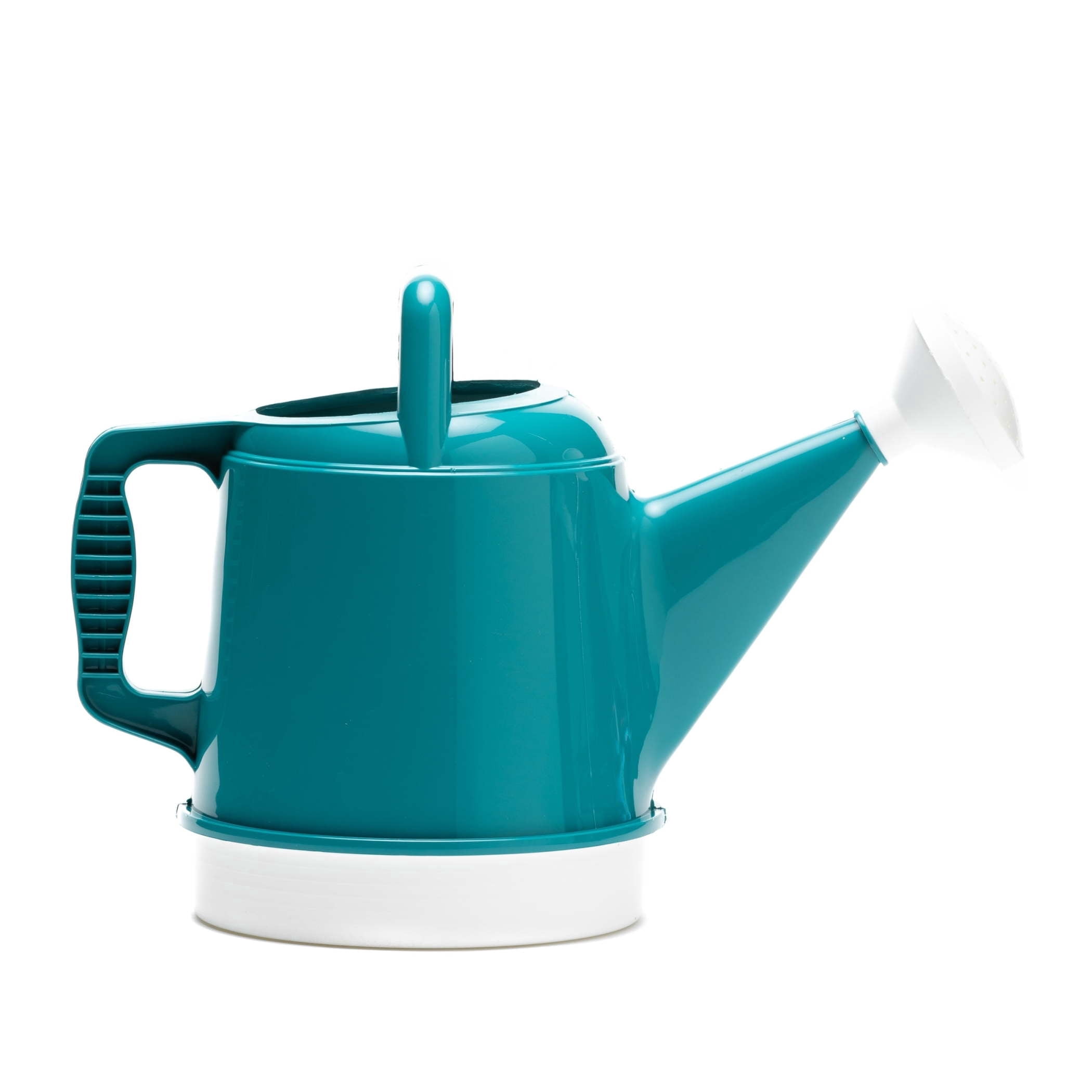 Bloem Deluxe 2 Gallon (256 Fl Oz) Bermuda Teal Green Resin Watering Can for Indoor and Outdoor Use