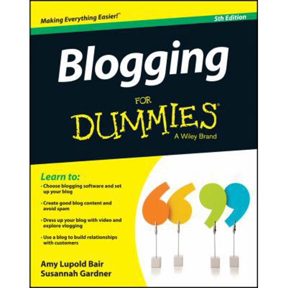 Pre-Owned Blogging for Dummies (Paperback) 1118712099 9781118712092
