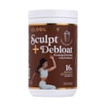 thumbnail image 1 of Blogilates Sculpt & Debloat Plant Protein Vegan Powder with Probiotics - Chocolate Shake - 13.4oz, 1 of 2