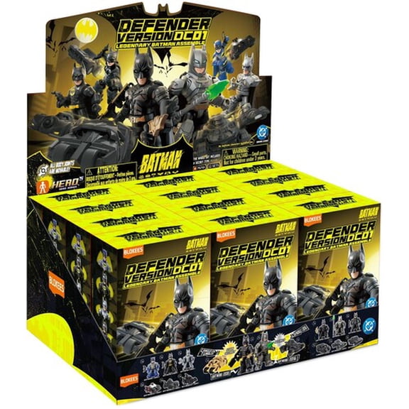 Blokees Batman DV01 Batman Assemble Mini Model Kit Set of 12
