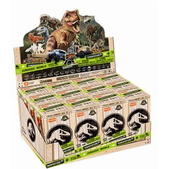 Blokees Jurassic World Terraventure Blind Box Plastic Model Kit Case of 12