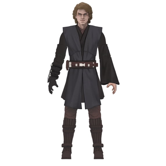 Blokees Model Kit Star Wars Attack of the Clones Champion Anakin Skywalker