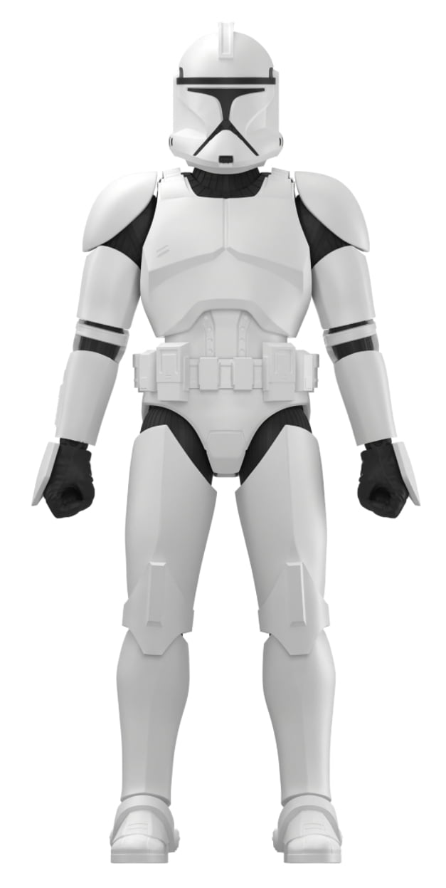 Blokees Model Kit Star Wars Attack of the Clones Champion Clonetrooper