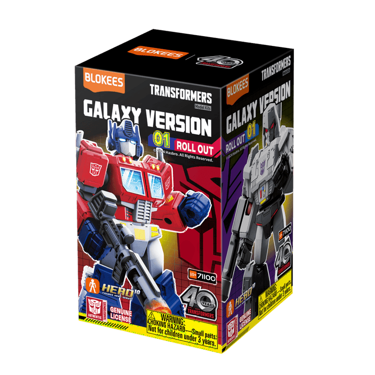 Blokees Transformer Galaxy Figure Mystery Box Version 01 Roll Out