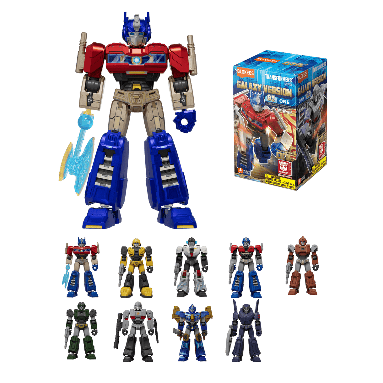 Blokees Transformer Galaxy Figure Mystery Box Version 05 One