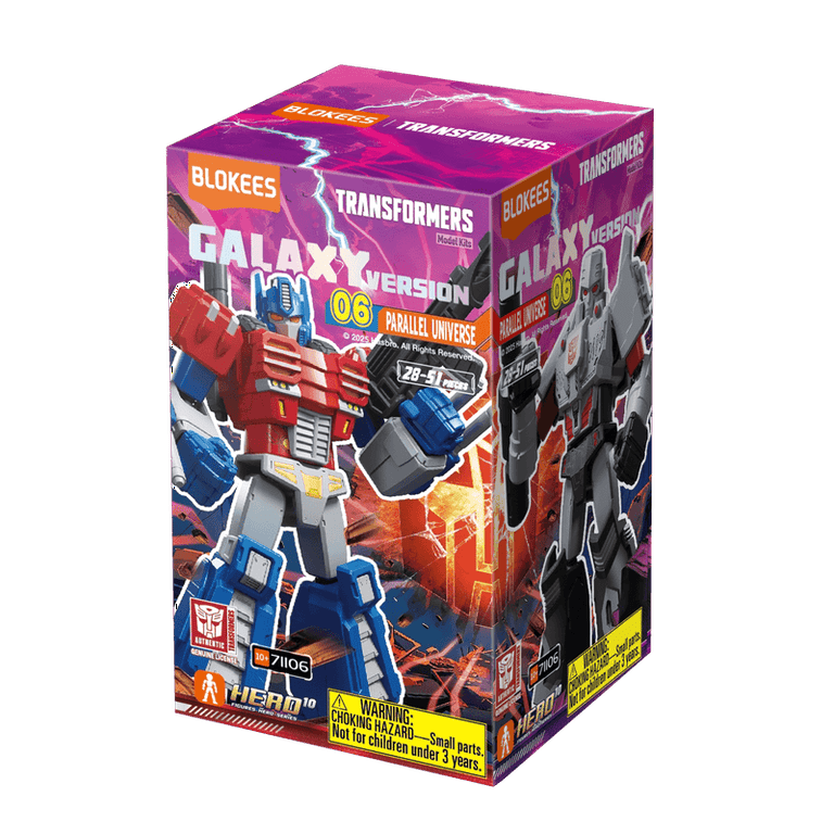 Blokees Transformer Galaxy Figure Mystery Box Version 06 Parallel